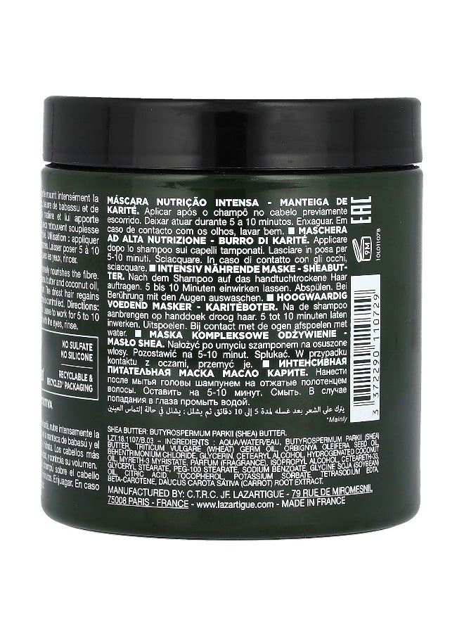 Lazartigue, Nourish, High Nutrition Hair Mask, Shea Butter, 8.4 fl oz (250 ml)