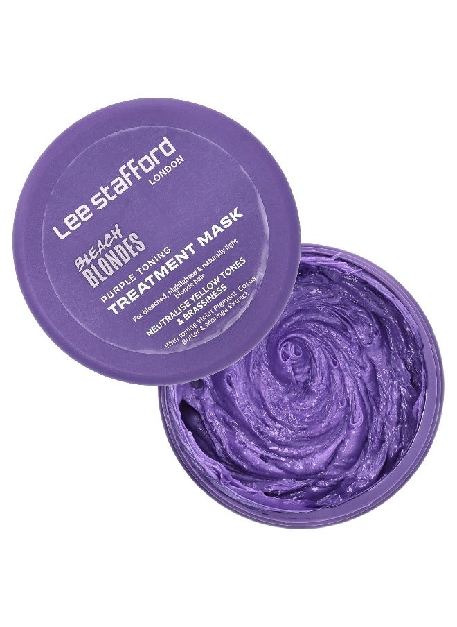 Lee Stafford, Bleach Blondes, Purple Toning Treatment Mask, 6.7 fl oz (200 ml)