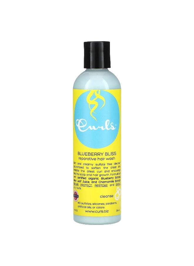 Curls, Blueberry Bliss, Reparative Hair Wash, 8 fl oz (236 ml)