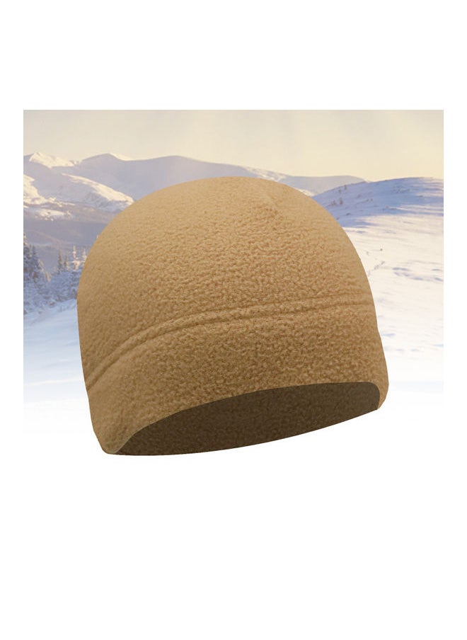 Winter Hat Polar Fleece Warm Thick Windproof Cycling Hiking Outdoor Beanie Skull Cap 12x5x10cm