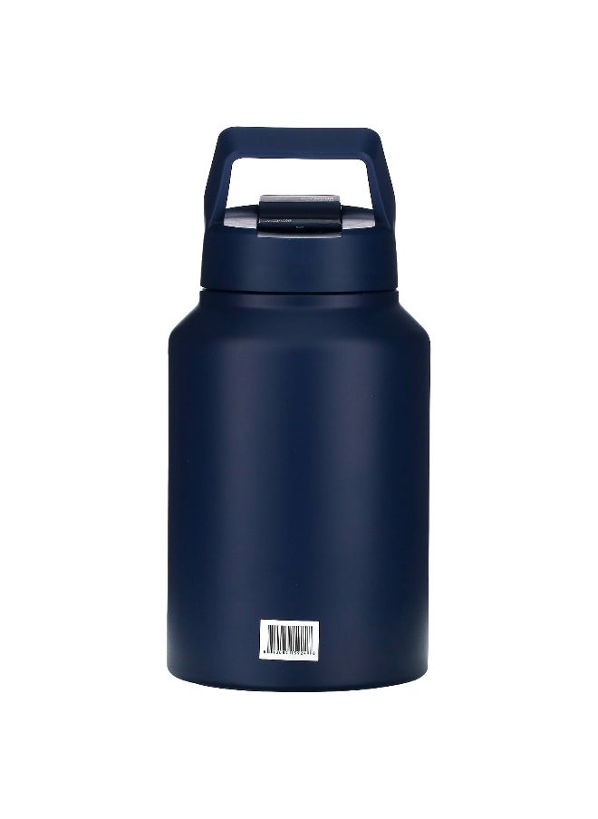 HydroJug, Stainless Steel Jug, Navy , 64 oz