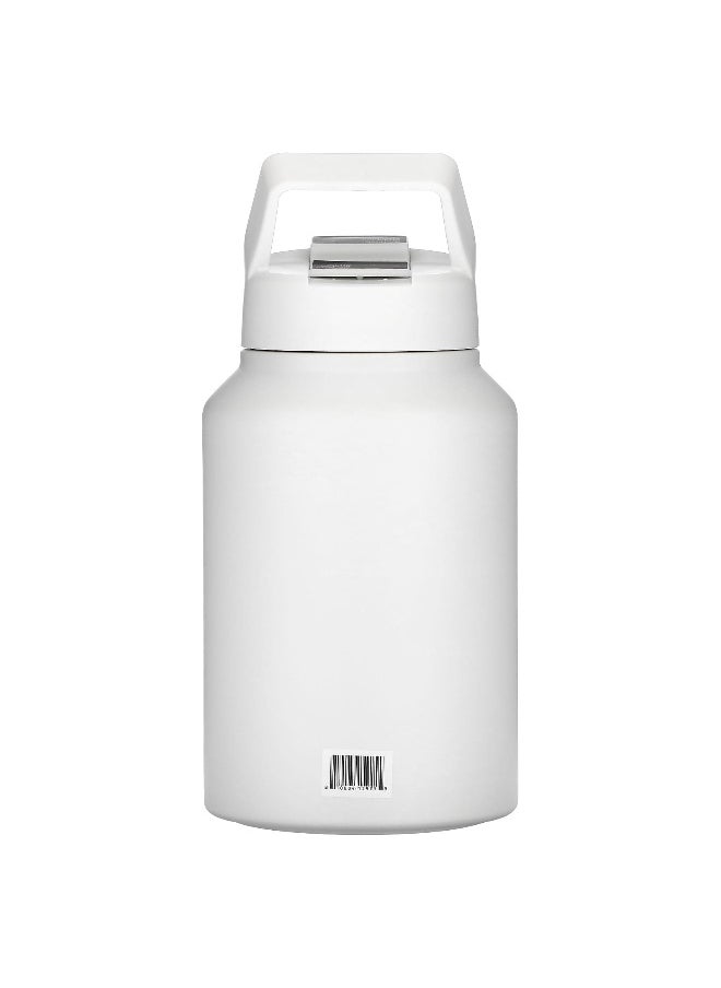 HydroJug, Stainless Steel Jug, White, 64 oz