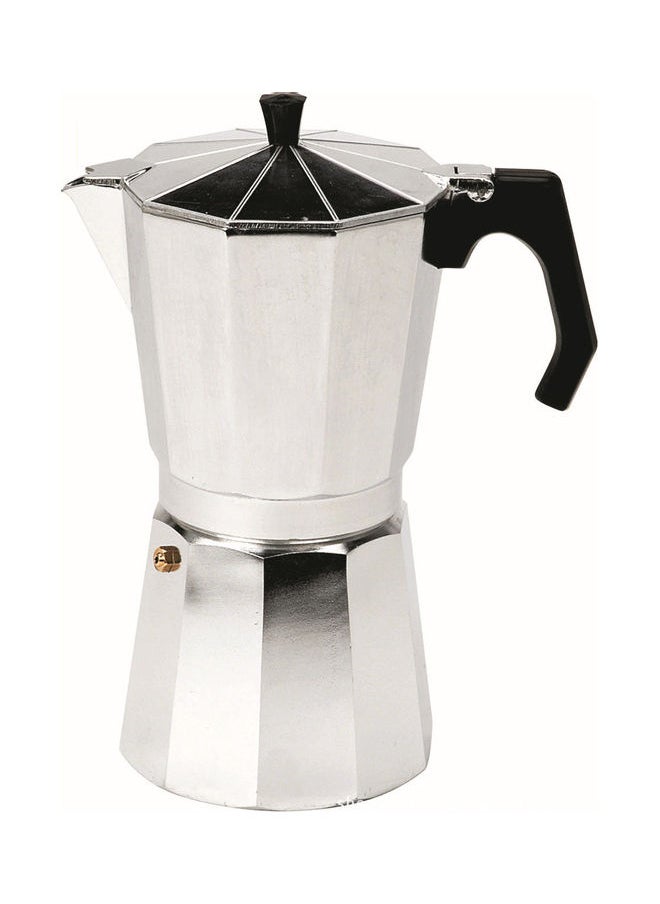 Stove Top Coffee Maker Silver 20.05x14.05x10.3cm