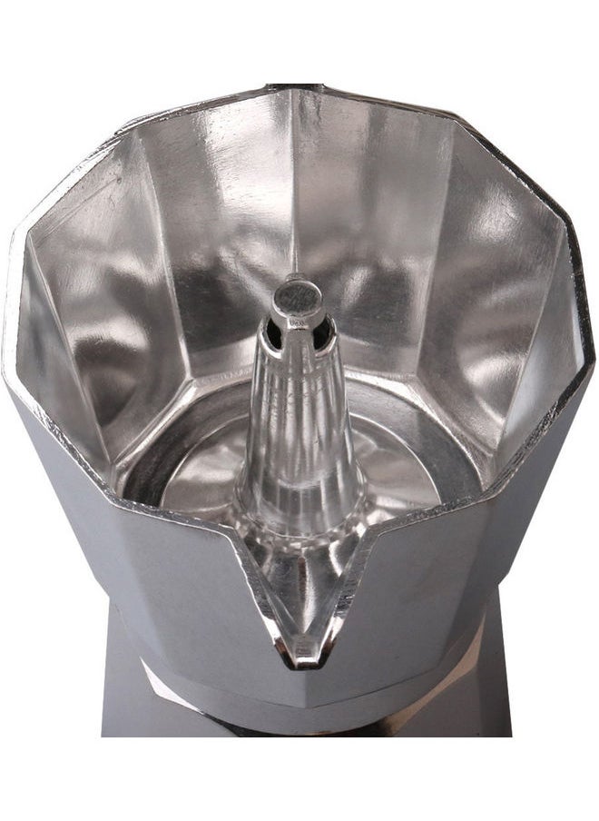 Stove Top Coffee Maker Silver 20.05x14.05x10.3cm