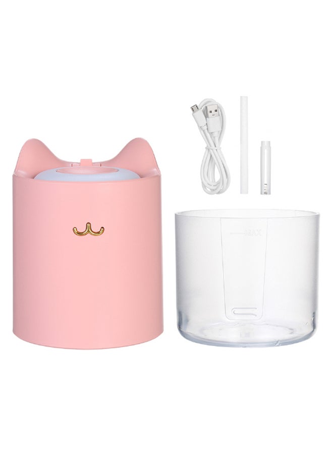 USB LED Light Mini Air Household Humidifier 1.5W Pink