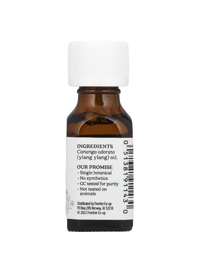 Aura Cacia, Pure Essential Oil, Ylang Ylang III, 0.5 fl oz (15 ml)