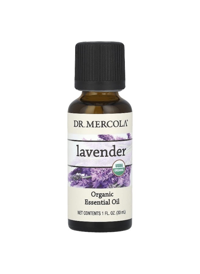 Dr. Mercola, Organic Essential Oil, Lavender, 1 fl oz (30 ml)