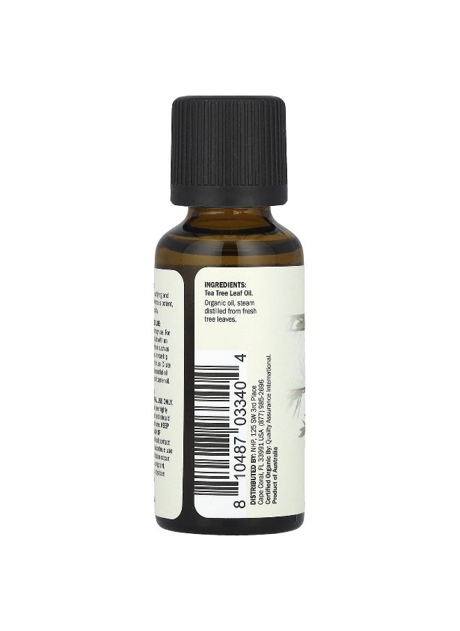 Dr. Mercola, Organic Essential Oil, Tea Tree, 1 fl oz (30 ml)