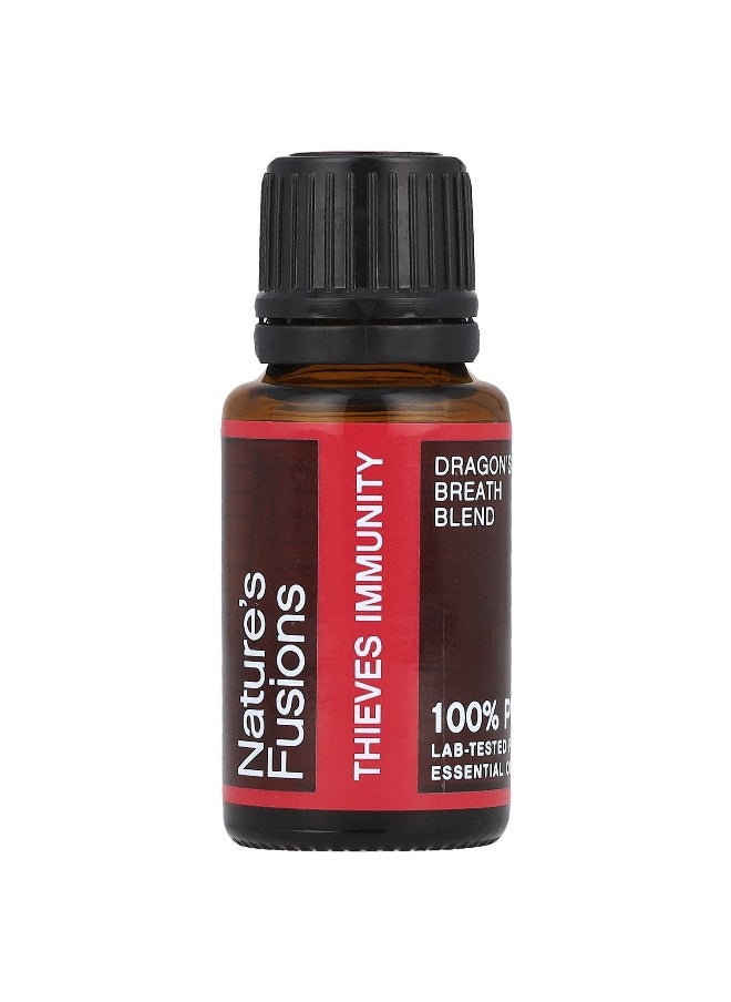 Nature's Fusions, 100% Pure Essential Oil, Thieves Immunity , 15 ml