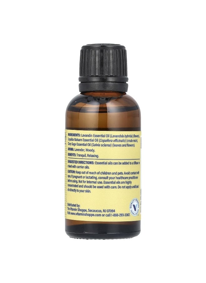 The Vitamin Shoppe, 100% Pure Essential Oil Blend, Slumber, 1 fl oz (30 ml)