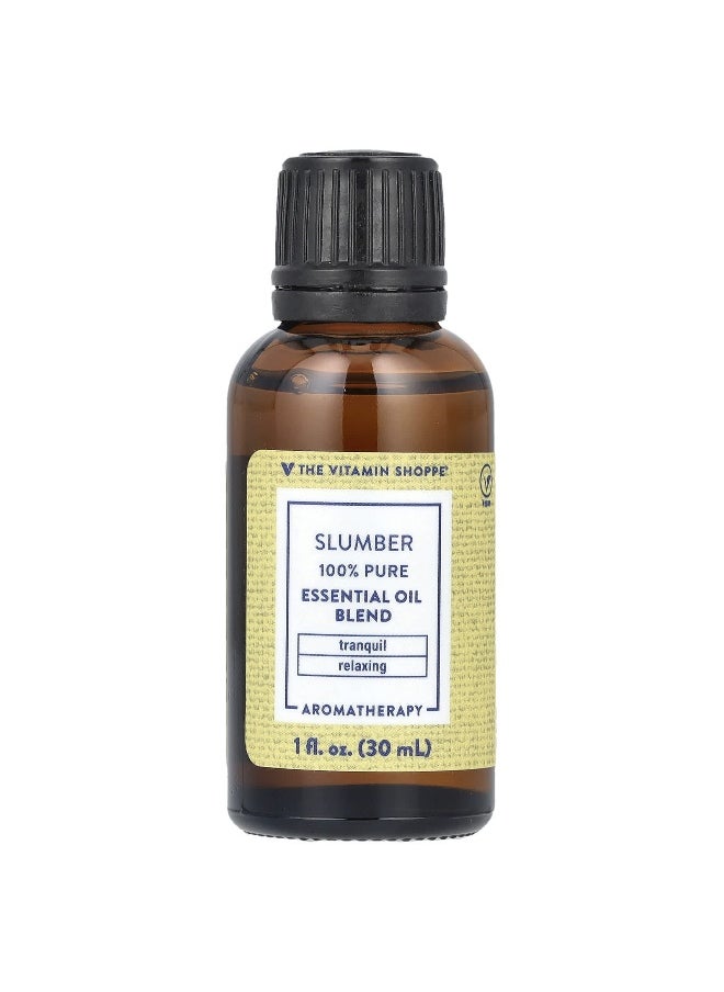 The Vitamin Shoppe, 100% Pure Essential Oil Blend, Slumber, 1 fl oz (30 ml)