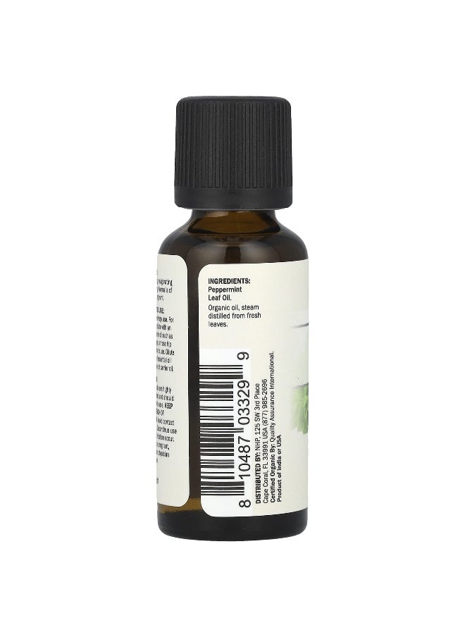 Dr. Mercola, Organic Essential Oil, Peppermint , 1 fl oz ( 30 ml)