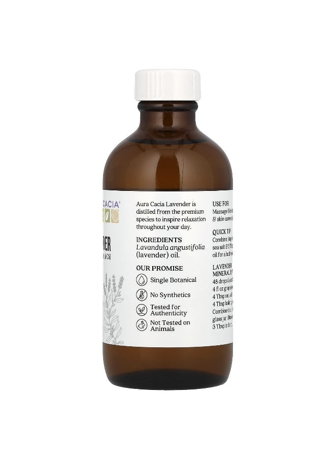 Aura Cacia, Pure Essential Oil, Lavender, 4 fl oz (118 ml)