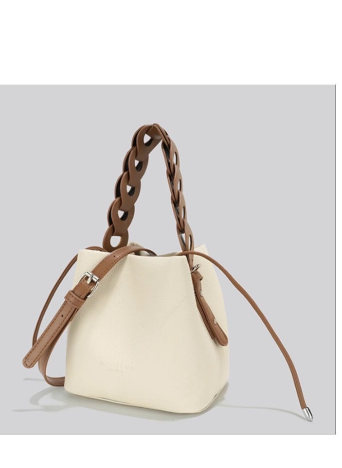 Water Bucket High-End Feeling Light Luxury Crossbody Bag