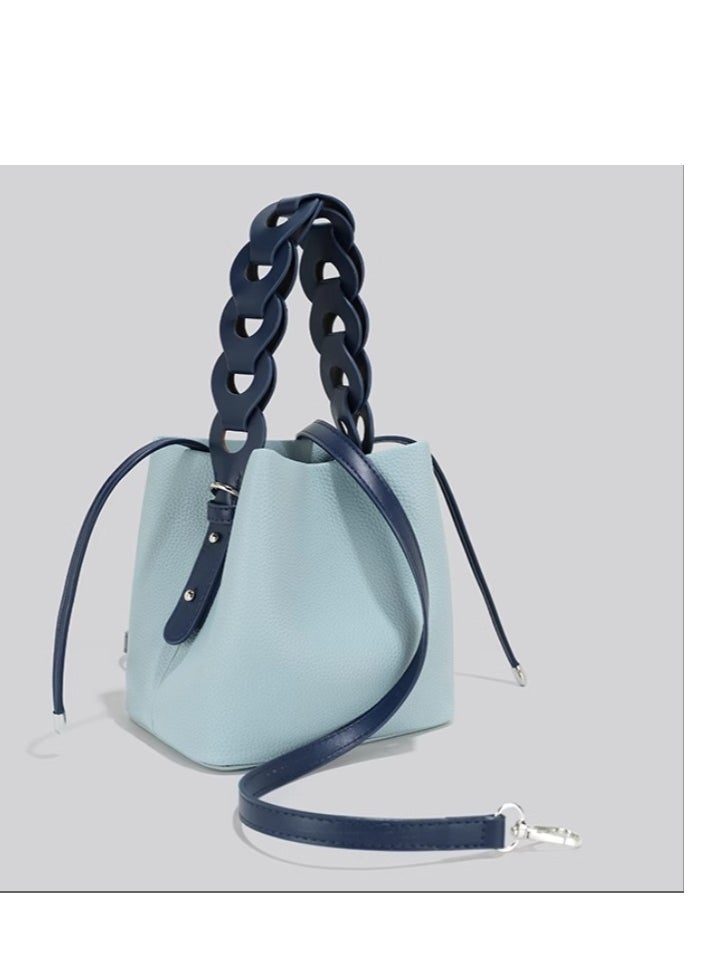 Water Bucket High-End Feeling Light Luxury Crossbody Bag