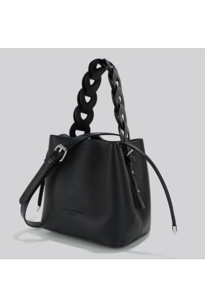 Water Bucket High-End Feeling Light Luxury Crossbody Bag