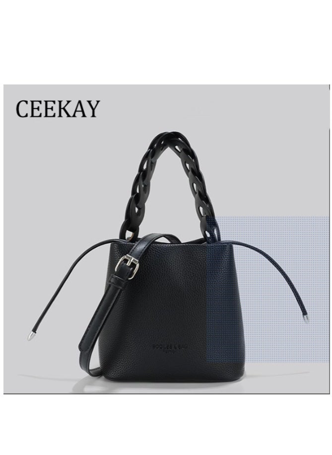 Water Bucket High-End Feeling Light Luxury Crossbody Bag