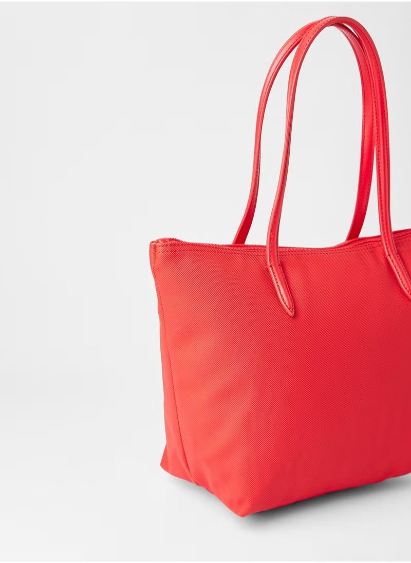 LACOSTE Concept Tote Bag Red