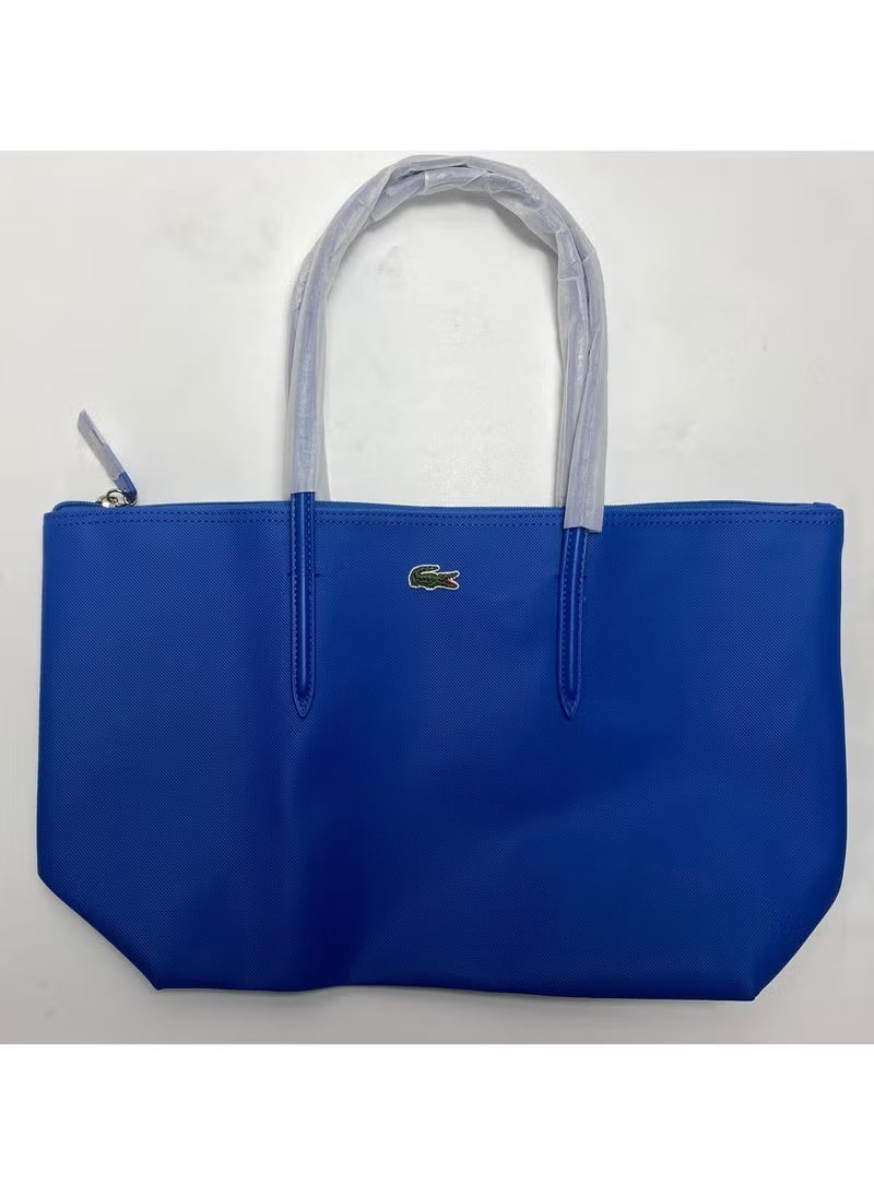 LACOSTE Lacoste Tote Bag Large Size Blue Color
