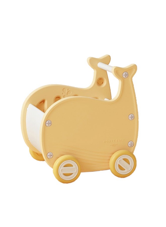 Kids Supermarket Shopping Cart Simulation Toy For Baby Storage Trolleys