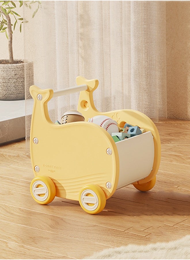 Kids Supermarket Shopping Cart Simulation Toy For Baby Storage Trolleys