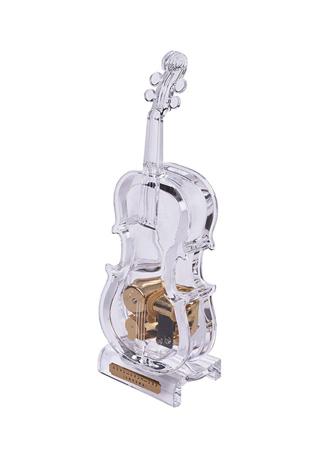 Mechanical Violin Shape Music Box