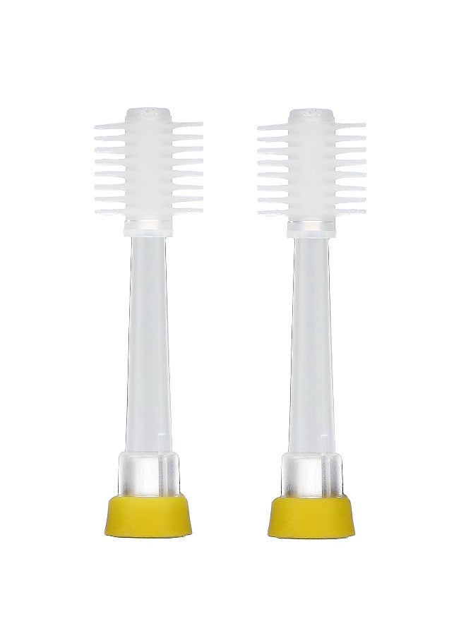 Baby Buddy, Brilliant, Kids Sonic Refill Heads, 3+ Years, Yellow, 2 Refill Heads