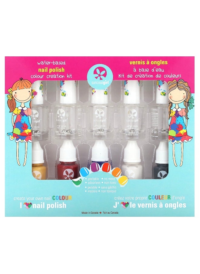 SuncoatGirl, Water-Based Nail Polish Color Creation Kit, 10 Piece Kit