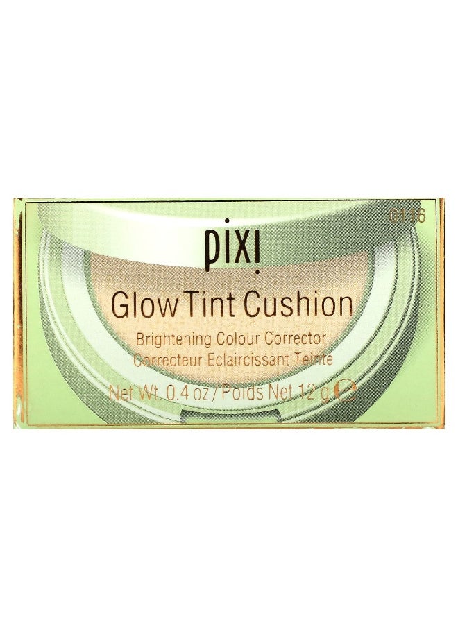 Pixi Beauty, Glow Tint Cushion, Brightening Colour Corrector, 0116 PeachTint, 0.4 oz (12 g)