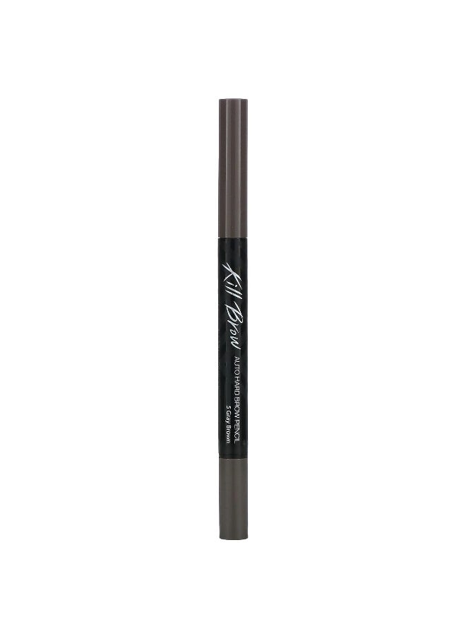 Clio, Kill Brow, Auto Hard Brow Pencil, 05 Gray Brown, 0.01 oz (0.31 g)
