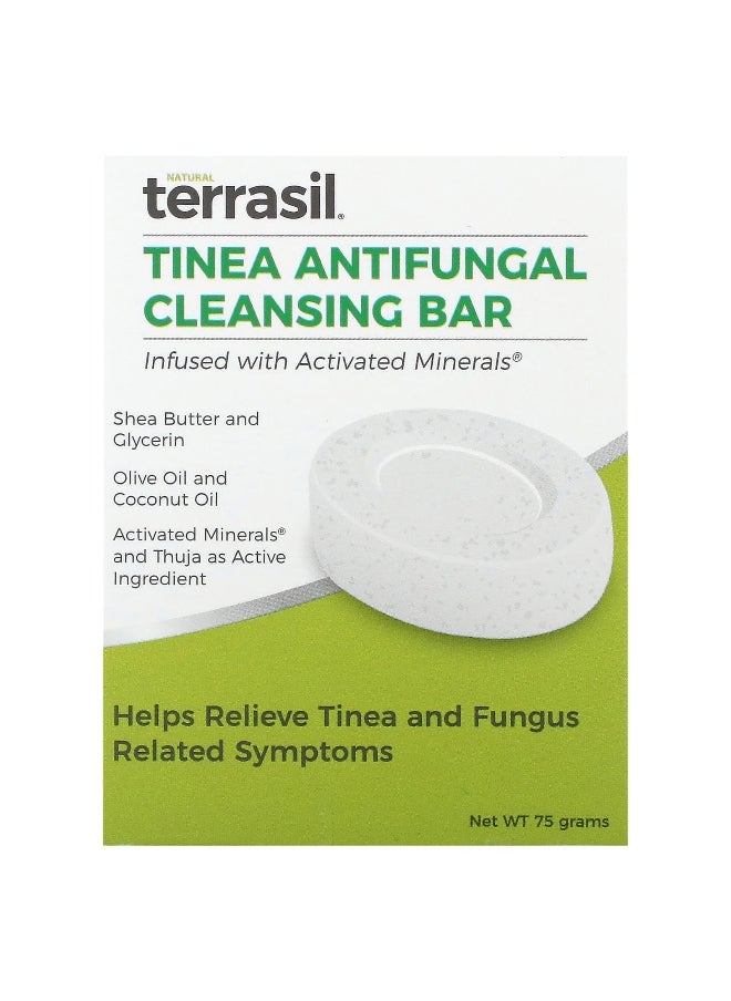 Terrasil, Tinea Antifungal Cleansing Bar, 75 g