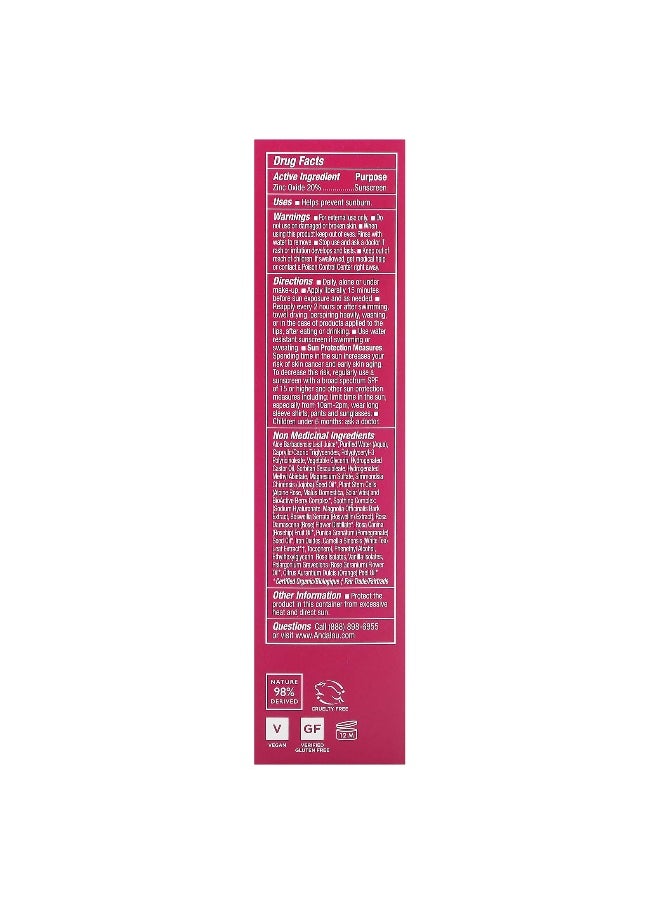 Andalou Naturals, 1000 Roses, CC Color + Correct, Sensitive, SPF 30, Sheer Tan, 2 fl oz (58 ml)