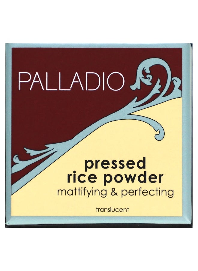 Palladio, Pressed Rice Powder, Translucent RPP01, 0.26 oz (7.25 g)