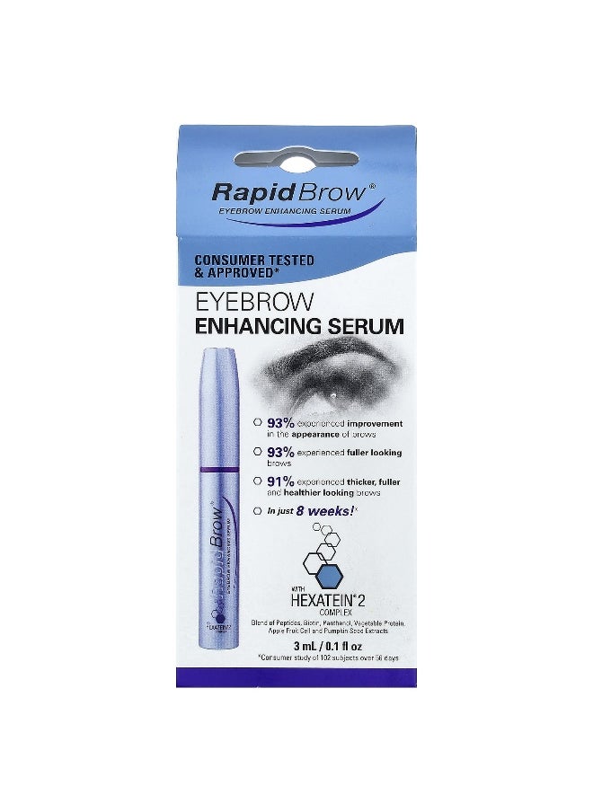 RapidLash, Eyebrow Enhancing Serum, 0.1 fl oz (3 ml)
