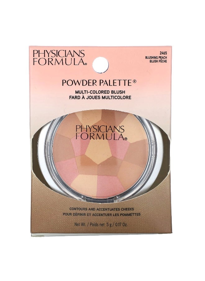 Physicians Formula, Powder Palette, Multi-Colored Blush, 2465 Blushing Peach, 0.17 oz (5 g)