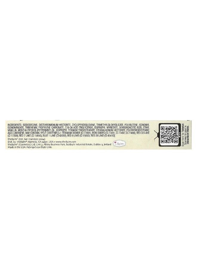 theBalm Cosmetics, Meet Matt(e) Hughes, Long-Lasting Liquid Lipstick, Charming, 0.25 fl oz (7.4 ml)