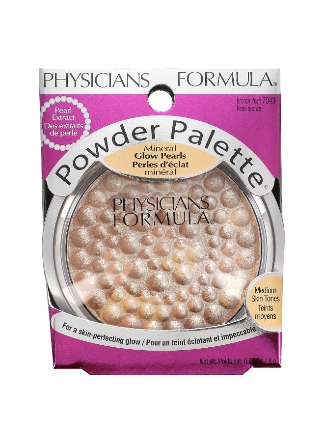 Physicians Formula, Powder Palette, Mineral Glow Pearls, 7043 Bronze Pearl, 0.28 oz (8 g)