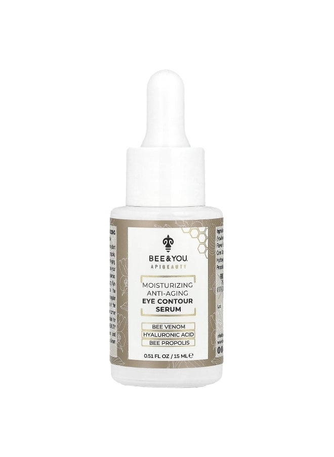 Bee&You, Moisturizing Anti-Aging Eye Contour Serum, 0.51 fl oz (15 ml)