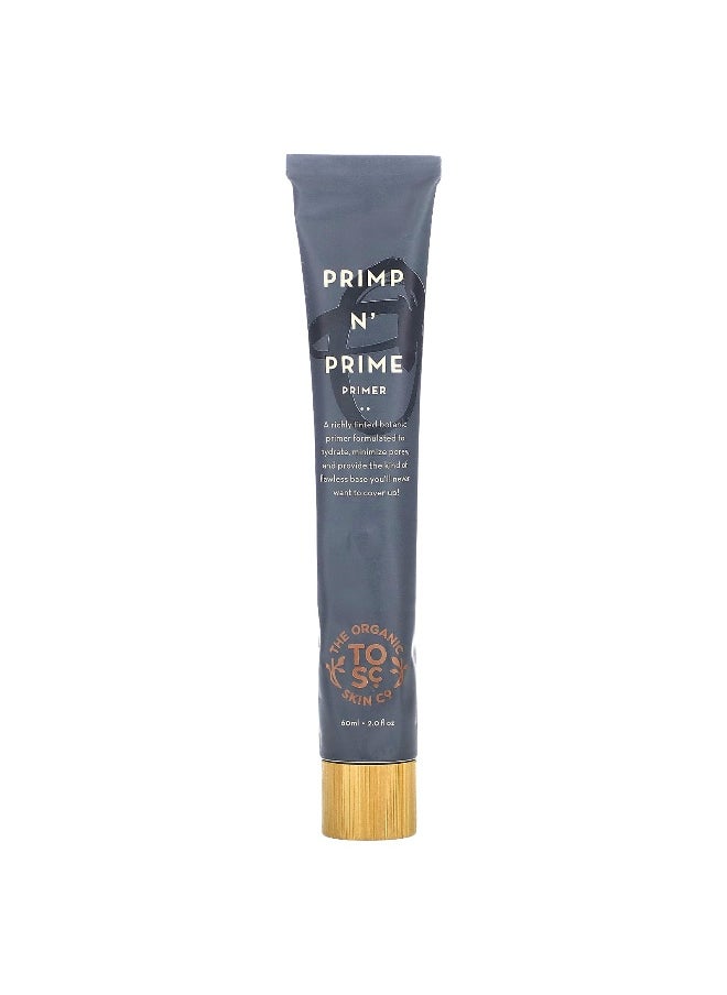 The Organic Skin Co., Primp N Prime Primer,  Rose Gold, 2 fl oz (60 ml)