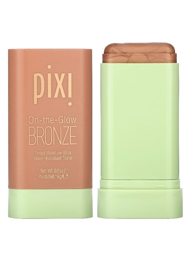 Pixi Beauty, On-the-Glow Bronze, Tinted Moisture Stick, Soft Glow, 0.6 oz (19 g)