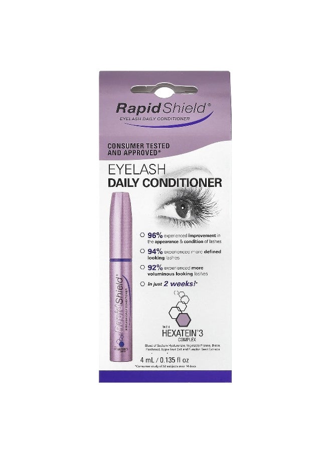 RapidLash, RapidShield, Eyelash Daily Conditioner, 0.135 fl oz (4 ml)