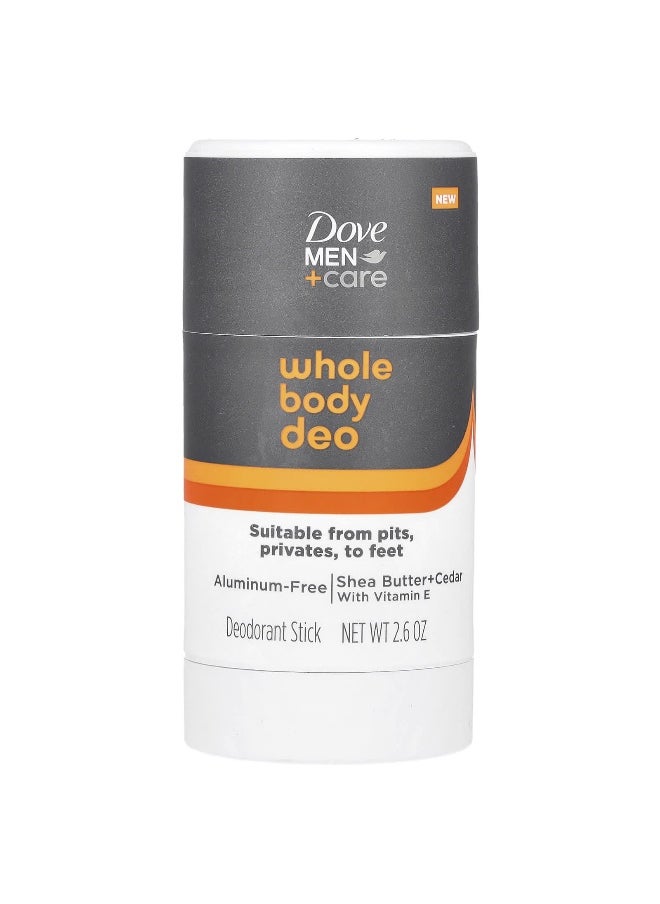 Dove, Men + Care, Whole Body Deo, Deodorant Stick, 2.6 oz