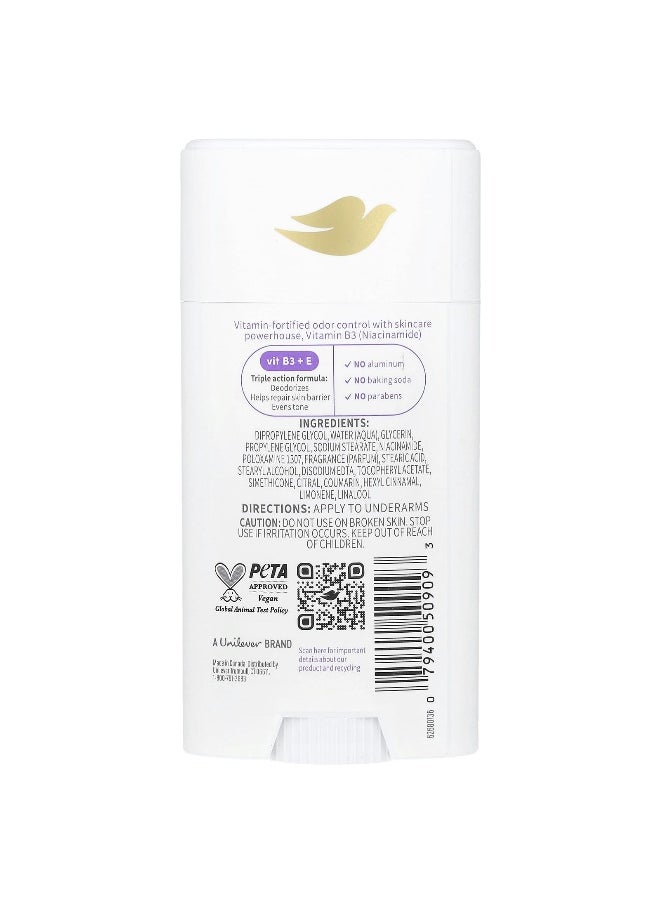 Dove, Vitamin Care+ Deodorant, Lavender & Chamomile, 2.6 oz (74 g)