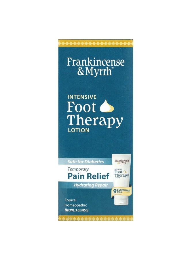 Frankincense & Myrrh, Intense Foot Therapy Lotion, 3 oz (85 g)