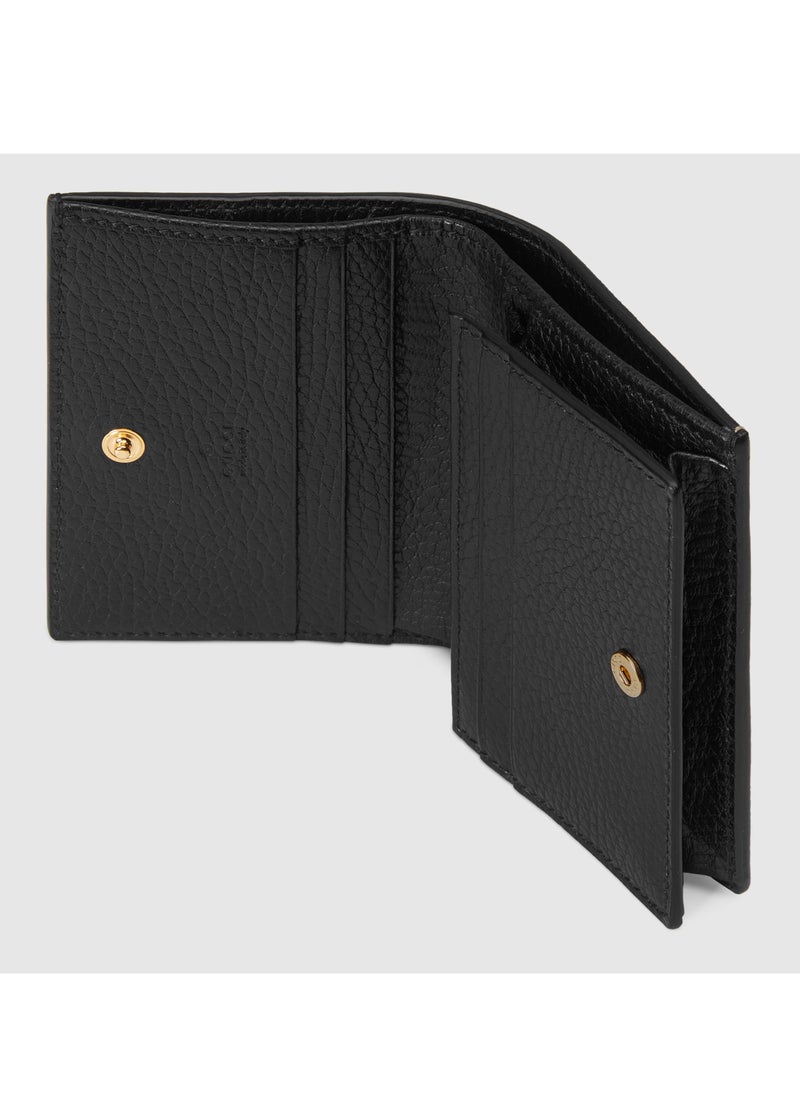 GG Marmont bi-colour card case wallet