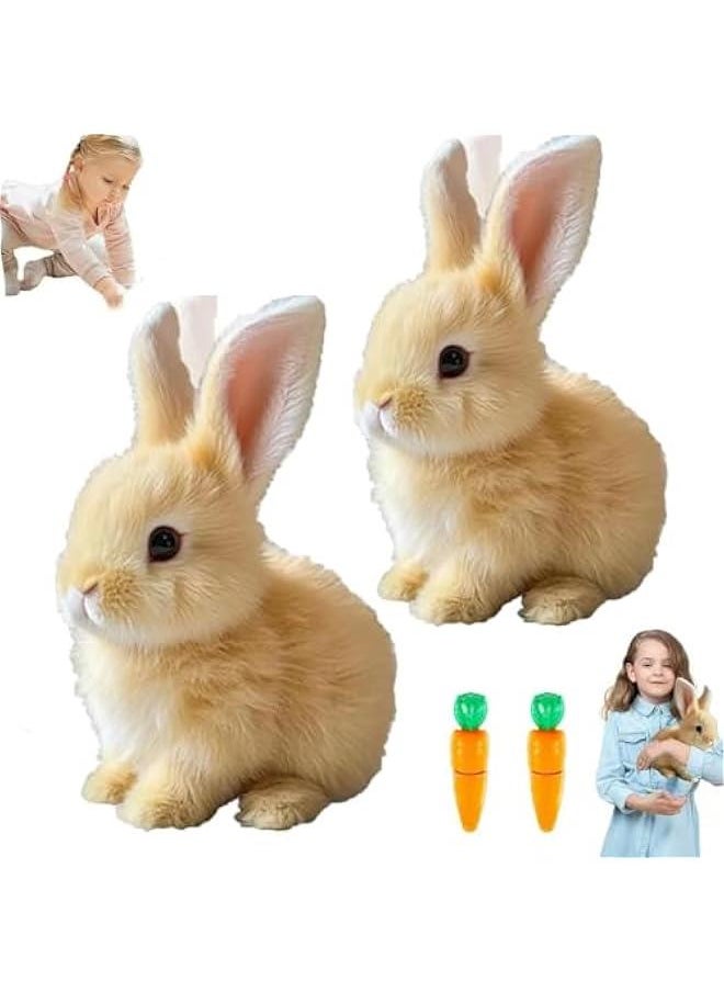Bunny - My  Bunny Toy, Bunny  Bunny, Bunny  Bunny Toy, Interactive Bunny  Bunny-Jumping, Twitching, and Shaking Ears, Bunbi  Bunny (2PC-Brown)
