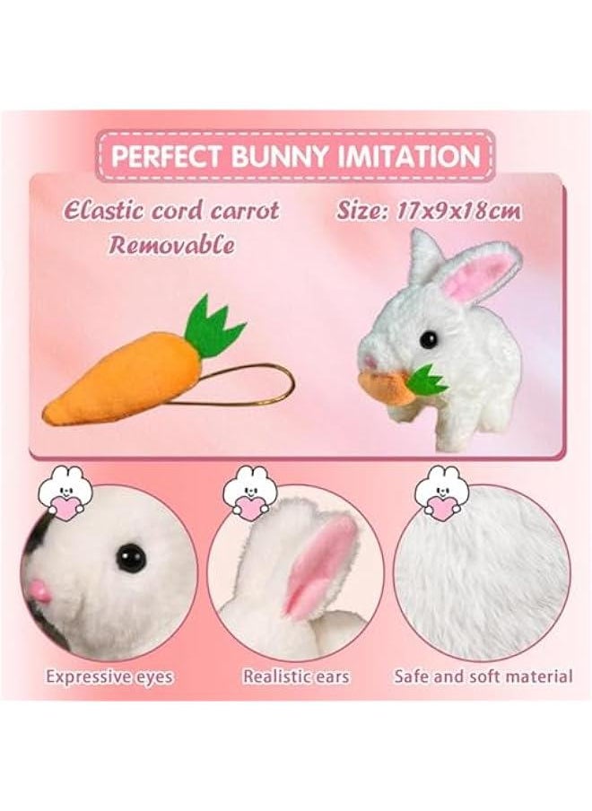 Bunny - My  Bunny Toy, Bunny  Bunny, Bunny  Bunny Toy, Interactive Bunny  Bunny-Jumping, Twitching, and Shaking Ears, Bunbi  Bunny (3PC-Brown)