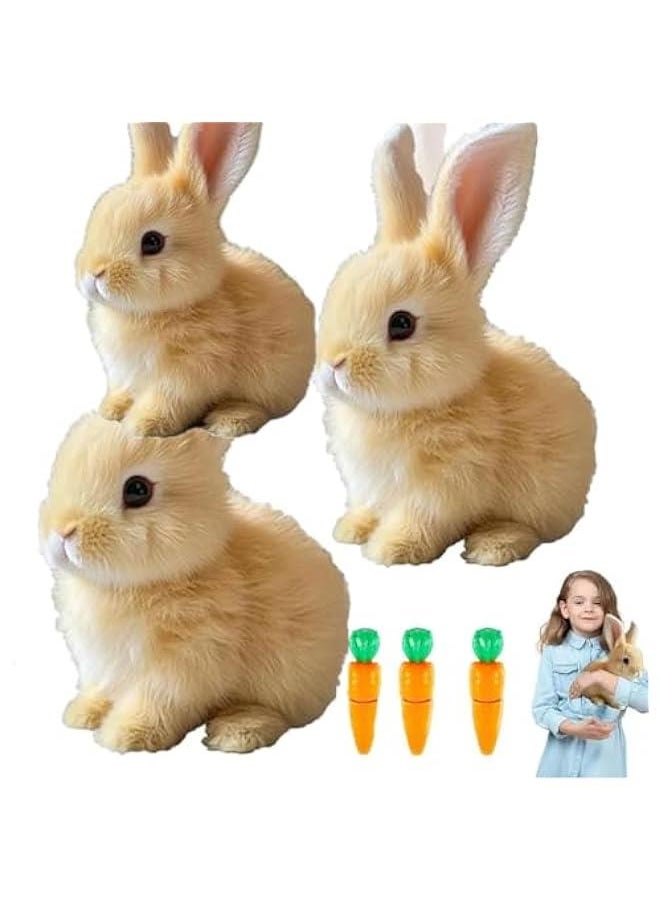 Bunny - My  Bunny Toy, Bunny  Bunny, Bunny  Bunny Toy, Interactive Bunny  Bunny-Jumping, Twitching, and Shaking Ears, Bunbi  Bunny (3PC-Brown)