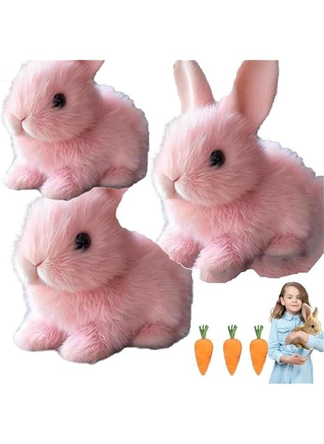 Bunny - My  Bunny Toy, Bunny  Bunny, Bunny  Bunny Toy, Interactive Bunny  Bunny-Jumping, Twitching, and Shaking Ears, Bunbi  Bunny (3PC-Pink)