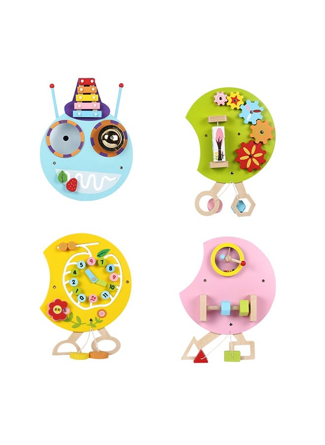 Cute Caterpillar Shape Wooden Educational Toys, Start The Happy Journey Of Early Education